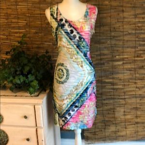 Graphic print dress